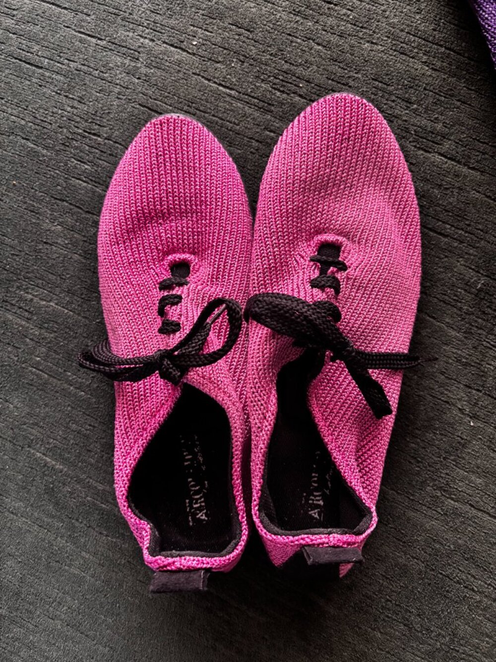 Arcopedico LS Pink Knit Lace Up Comfort Walking Shoes Womens EU 42 US 10